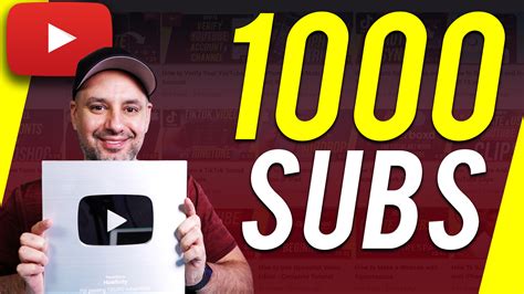 How to Get Your First 1,000 Subscribers on YouTube.